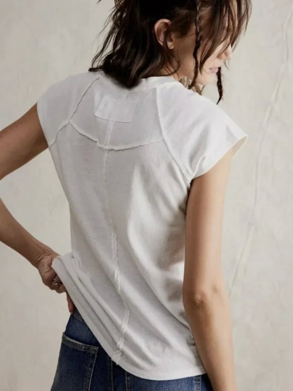 We The Free Riley Tee - White - Medium
